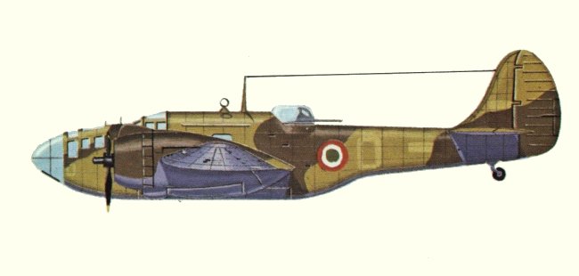 Vue d'un Baltimore IV (origine : Bombers 1939-1945 - Kenneth Munson)