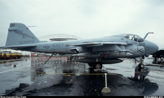 Vue d'un A-6E Intruder (photo : Dave Kirkby)