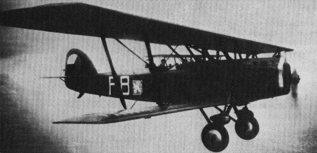 Vue d'un Aero A.30