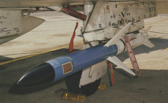 Vue d'un AGM-45 Shrike (photo : US Guided Missiles)