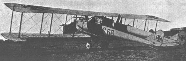 Vue d'un Ago C.II (photo : Jane's fighting aircraft of World War I John W.R. Taylor)
