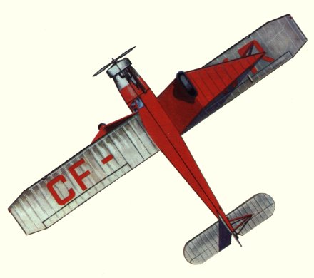 Plan d'un Bellanca Model 66-70 Cargo Aircruiser (origine : Airliners between the wars 1919-1939 - Kenneth Munson)