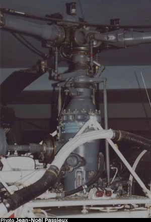 Rotor d'Alouette II (photo : JN Passieux - Musée de l'Air et de l'Espace du Bourget)