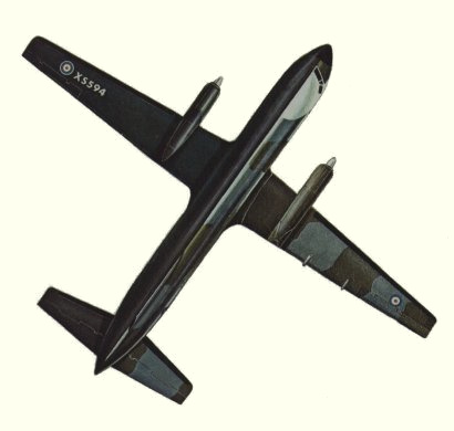Plan d'un Andover C.I (origine : Bombers, encyclopaedia of world aircraft - Kenneth Munson)