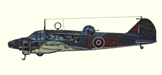 Vue d'un Anson ASR I (origine : Bombers 1939-1945 - Kenneth Munson)