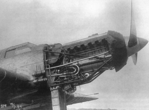 Vue du Mikulin M-34 de l'ANT-25 (photo : Air Magazine numéro 6)