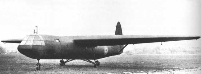 Vue d'un planeur de transport Horsa I (photo : Jane's fighting aircraft of World War II)