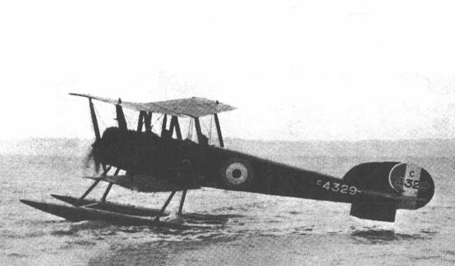 Vue d'un Avro 504K (photo : Jane's fighting aircraft of World War I John W.R. Taylor)