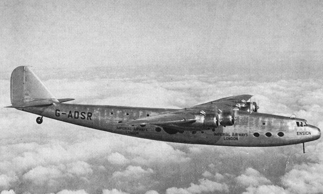 Vue du A.W.27 Ensign des Imperial Airways (photo : Pictorial History of BOAC and Imperial Airways Kenneth Munson)