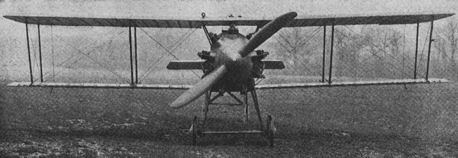 Vue d'un Armstrong Whitworth Ara (photo : Jane's fighting aircraft of World War I John W.R. Taylor)