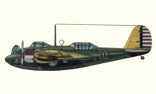 Vue d'un Martin B-10B (origine : Bombers between the wars 1919-1939 - Kenneth Munson)