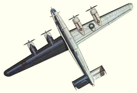 Plan d'un Liberator GR III (B-24D) (origine : Bombers 1939-1945 - Kenneth Munson)