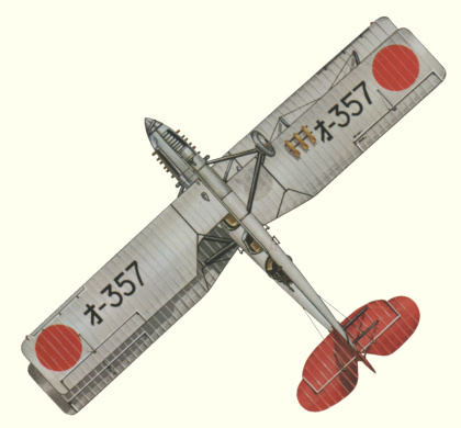 Plan d'un B2M1 (origine : Bombers between the wars 1919-1939 - Kenneth Munson)