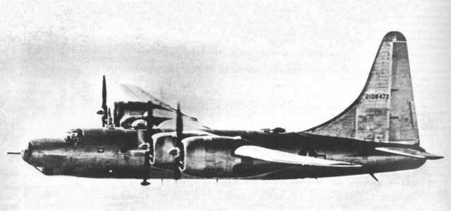 Vue d'un B-32 (photo : Jane's fighting aircraft of World War II)