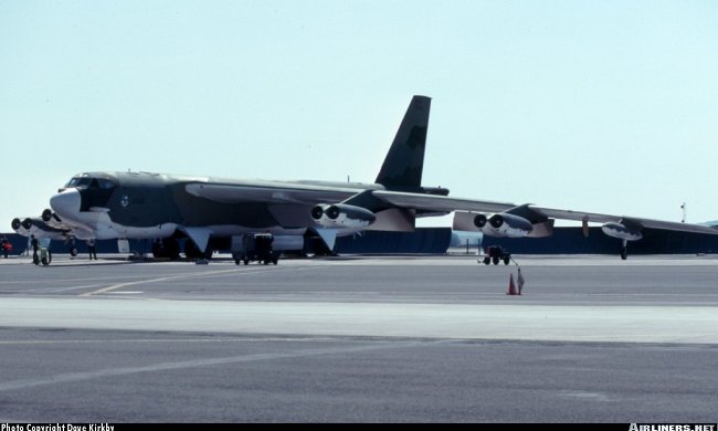 Vue d'un Boeing B-52G (photo : Dave Kirkby)