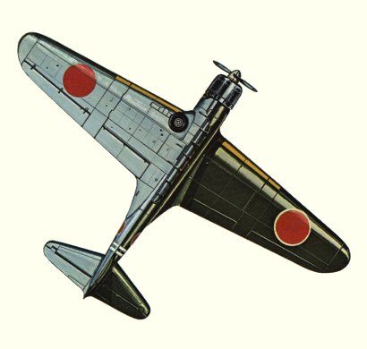 Plan d'un B5N2 (origine : Bombers 1939-1945 - Kenneth Munson)
