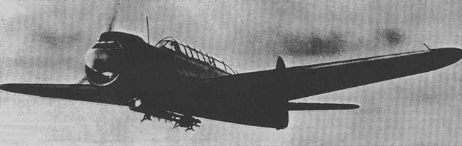 Vue d'un Nakajima B6N (photo : Jane's fighting aircraft of World War II)