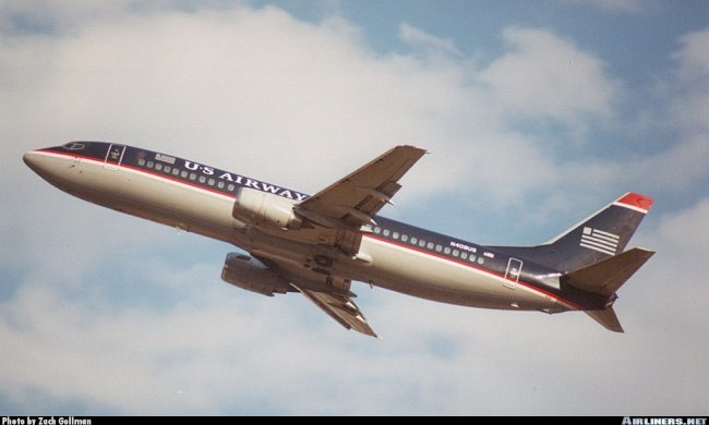 Vue d'un 737-401 (photo : Zach Gollman)