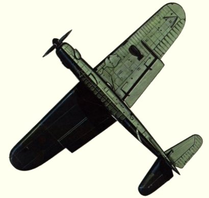 Plan d'un Barracuda II (origine : Bombers 1939-1945 - Kenneth Munson)
