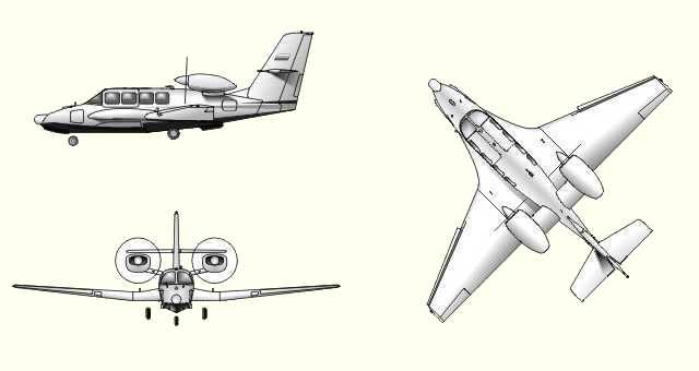 Plans d'un Be-103