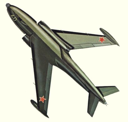 Plan d'un Be-10 (origine : Bombers, encyclopaedia of world aircraft - Kenneth Munson)