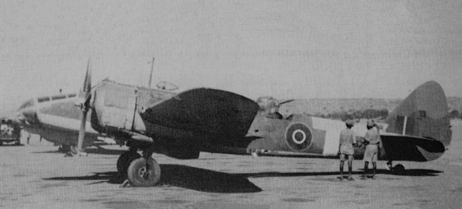 Vue d'un Blenheim V (photo : Aircraft of the Royal Air Force 1918-57 - Owen Thetford)
