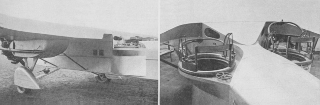 Vue d'un Blériot 137 (origine : Gallica - l'Aéronautique, Paris, juillet 1932)