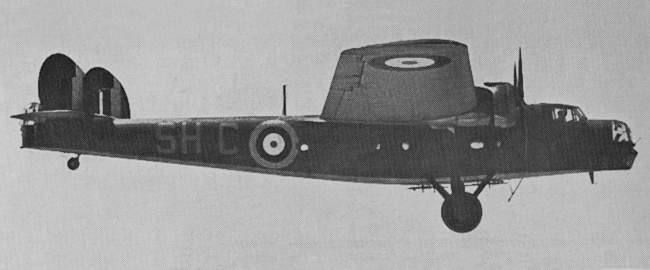Vue d'un Bombay I (photo : Aircraft of the Royal Air Force 1918-57 - Owen Thetford)