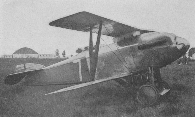 Vue du Borel type Course (photo : Gallica - Année aéronautique, 1920)