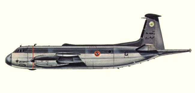 Vue du troisième prototype de l'Atlantic (origine : Bombers, encyclopaedia of world aircraft - Kenneth Munson)