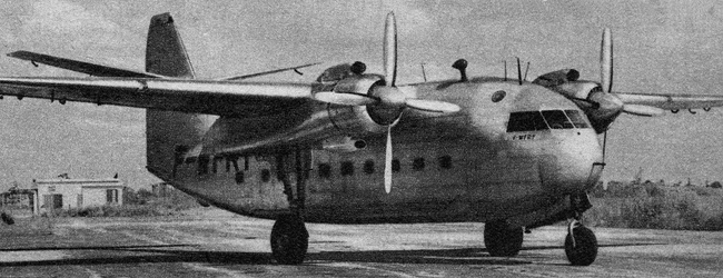 Vue d'un Breguet 890 (photo : Science et Vie Aviation 1952)