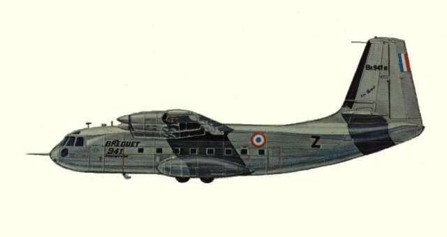 Vue du Br-941 (origine : Bombers, encyclopaedia of world aircraft - Kenneth Munson)