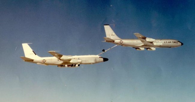 Vue du KC-135