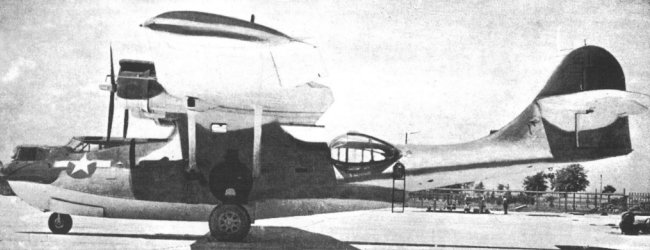 Vue d'un Catalina PBY-5A (photo : Jane's fighting aircraft of World War II John W.R. Taylor)