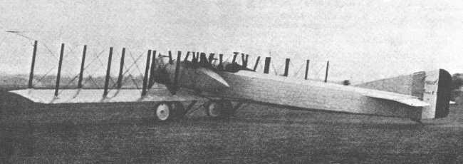 Vue d'un biplan Caudron C.23 (photo : Jane's fighting aircraft of World War I John W.R. Taylor)