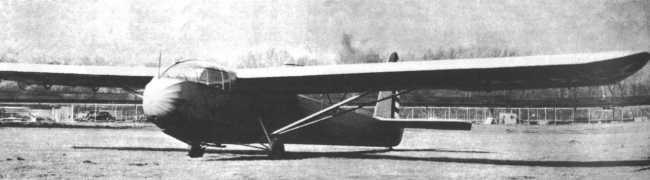 Vue d'un planeur de transport et d'instruction CG-3A (photo : Jane's fighting aircraft of World War II)