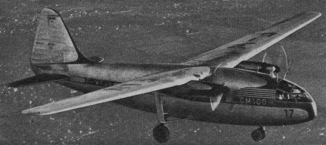 Vue du Fouga CM.100 (photo : Science et Vie Aviation 1951)