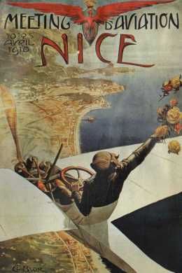 Affiche du meeting d'aviation de Nice 1910