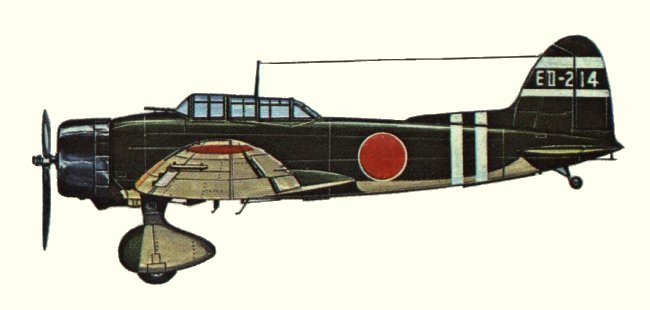 Vue d'un D3A1 Model 11 (origine : Bombers 1939-1945 - Kenneth Munson)