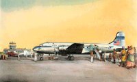 Vue d'un Douglas DC-4