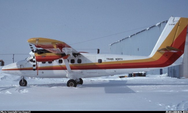 Vue d'un Twin Otter DHC6-300 (photo : Caz Caswell)