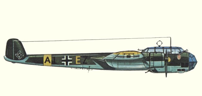 Vue d'un Do 17Z-2 (origine : Bombers 1939-1945 - Kenneth Munson)