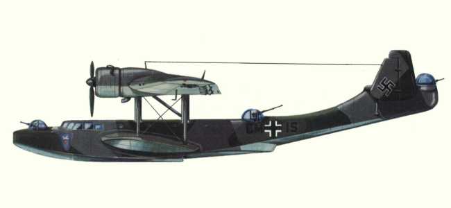 Plan d'un Do 24N-1 (origine : Flying Boats and Seaplanes since 1910 - Kenneth Munson)