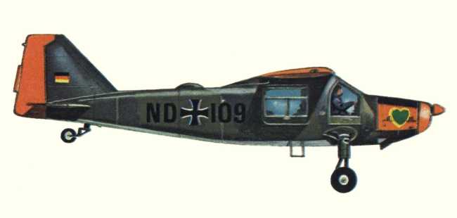 Vue d'un Do 27A (origine : Fighters, encyclopaedia of world aircraft - Kenneth Munson)