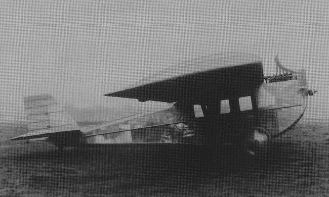 Vue d'un Dornier Do C III Komet I (photo : Typenkompass Dornier - Flugzeuge seit 1915 - Manfred Griehl, Archiv Nowarra)