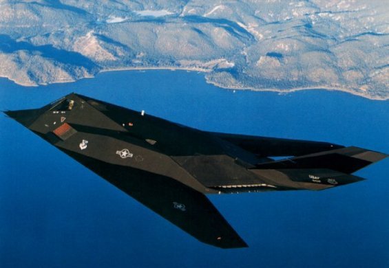 Vue du F-117