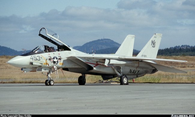 Vue d'un F-14A (photo : Dave Kirkby)