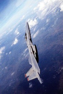 Vue d'un F-15