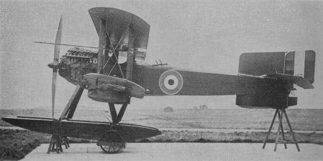 Vue du prototype du Fairey IIIC (photo : Aircraft of the Royal Air Force 1918-57 - Owen Thetford)