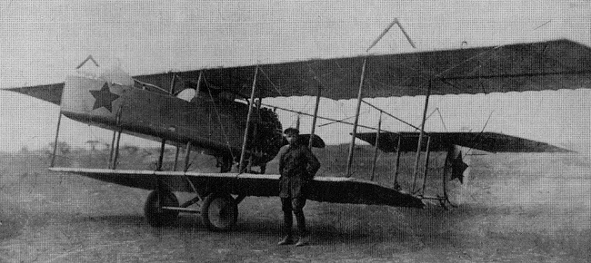 Vue d'un Farman F.30 (photo : Soviet Aircraft and Aviation 1917-1941, Frunz Museum)